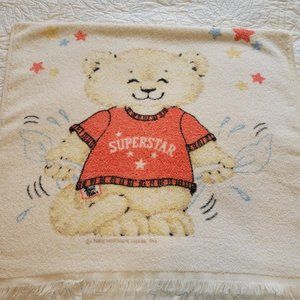 Danville Vintage Towel, Dan River Teddy Bear Superstar